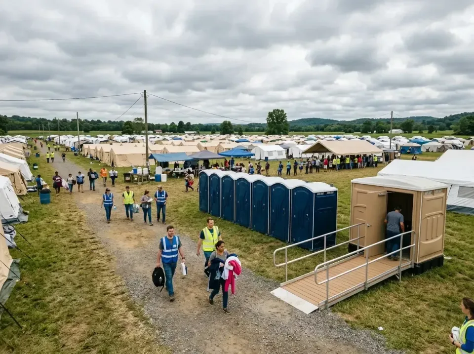 disaster-relief-camp-restrooms-010 — frequently asked questions, Dumpster & Portable Bathrooms Rental in Aloha, OR